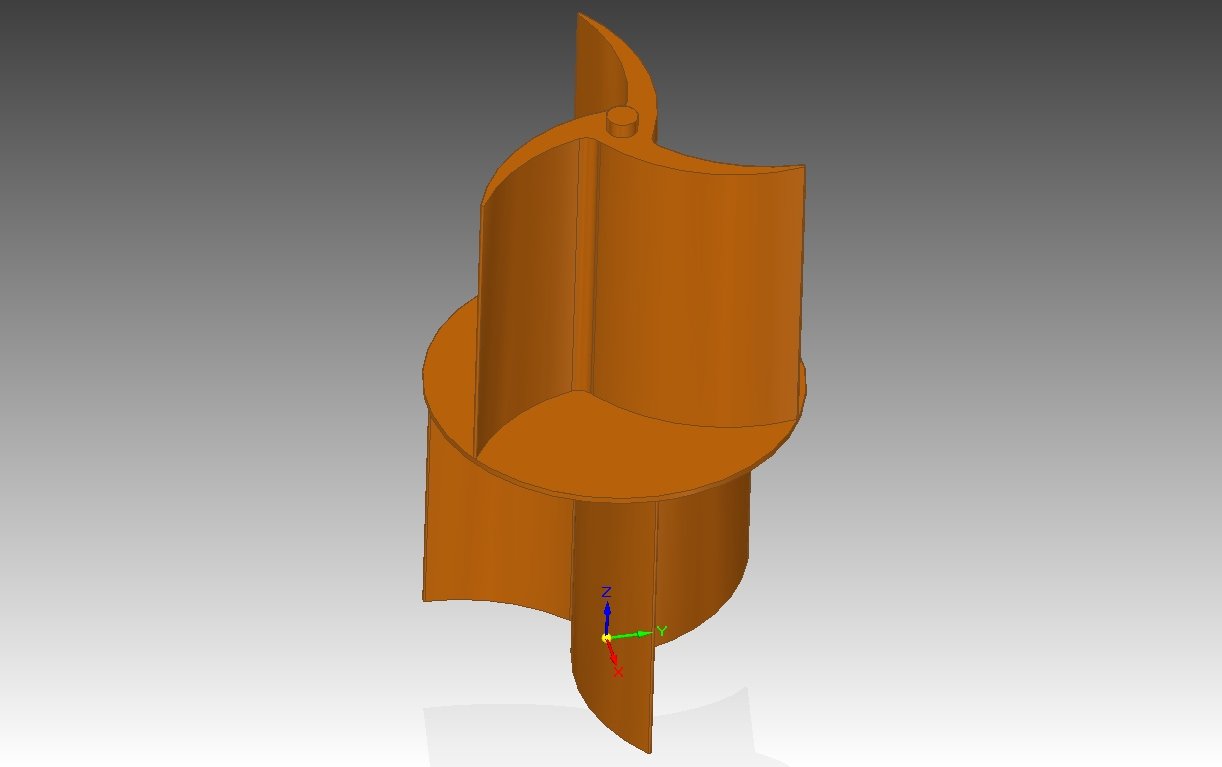 Turbina Eolica Geometria A - ROTOR 2